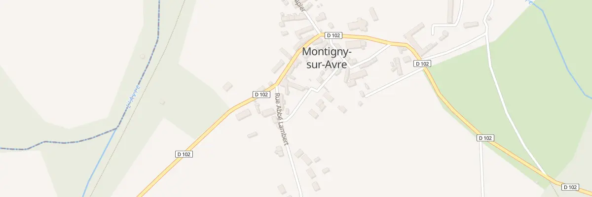 Plan du 64 Rue du Clos Polyte à Montigny-sur-Avre