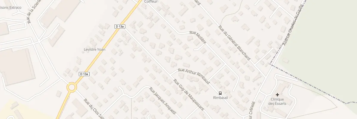 Plan du 9 Rue Guy de Maupassant à Grand-Couronne