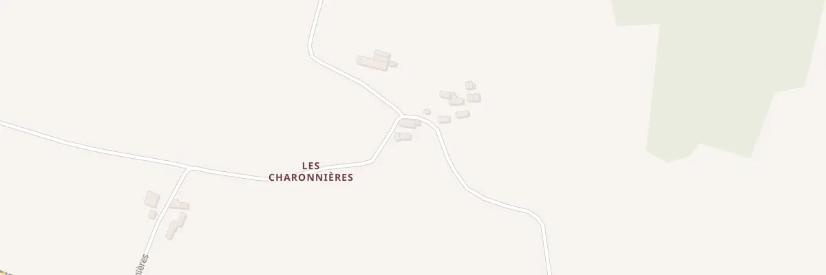 Plan du 2 Les Charonnieres à La Croix-du-Perche