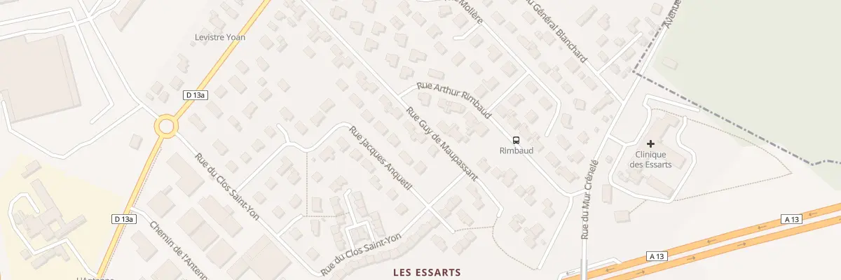 Plan du 24 Rue Guy de Maupassant à Grand-Couronne