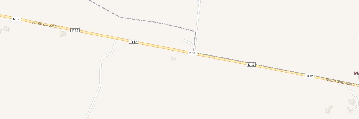 Plan du 1461 Rte d’Auvillar à Caumont