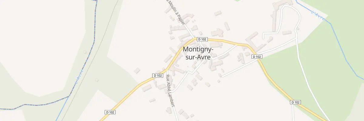 Plan du 767 Rue François de Laval à Montigny-sur-Avre
