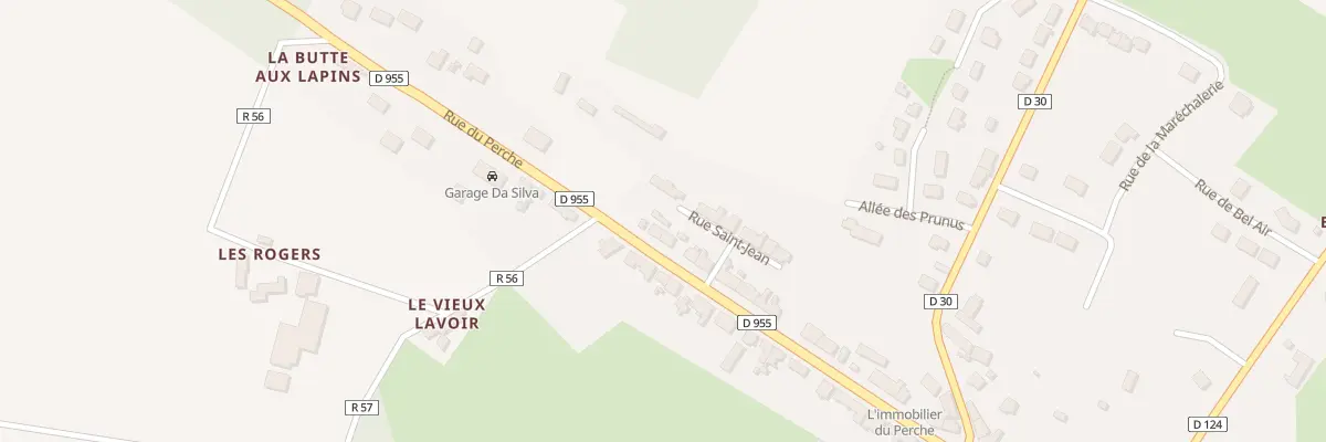 Plan du 30 Rue du Perche à Luigny