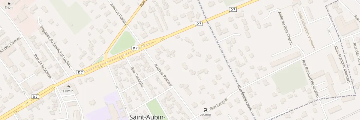 Plan du 96B Rue du Maréchal Leclerc à Saint-Aubin-lès-Elbeuf