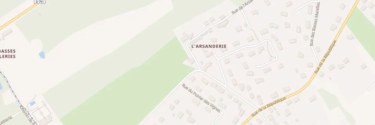 Plan du 46 Rue de l’Arsanderie à Chargé