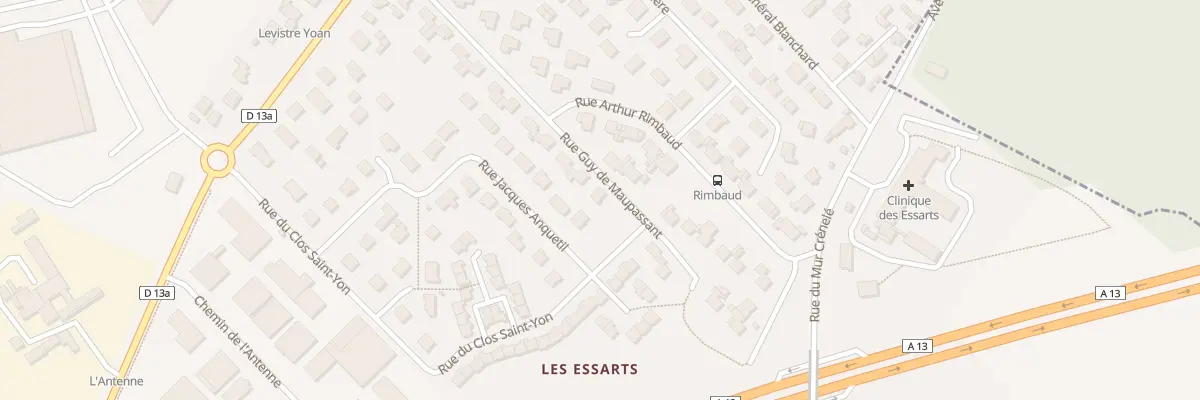 Plan du 26 Rue Guy de Maupassant à Grand-Couronne