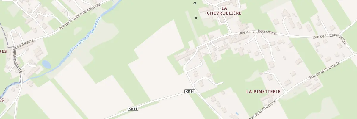 Plan du 4 Rue de la Pinetterie à Civray-de-Touraine