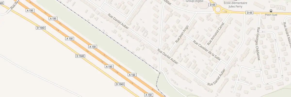 Plan du 79 Rue Daniel Auber à Maromme
