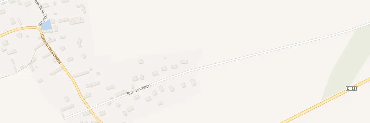 Plan du 20 Rue de Venon à Ecquetot