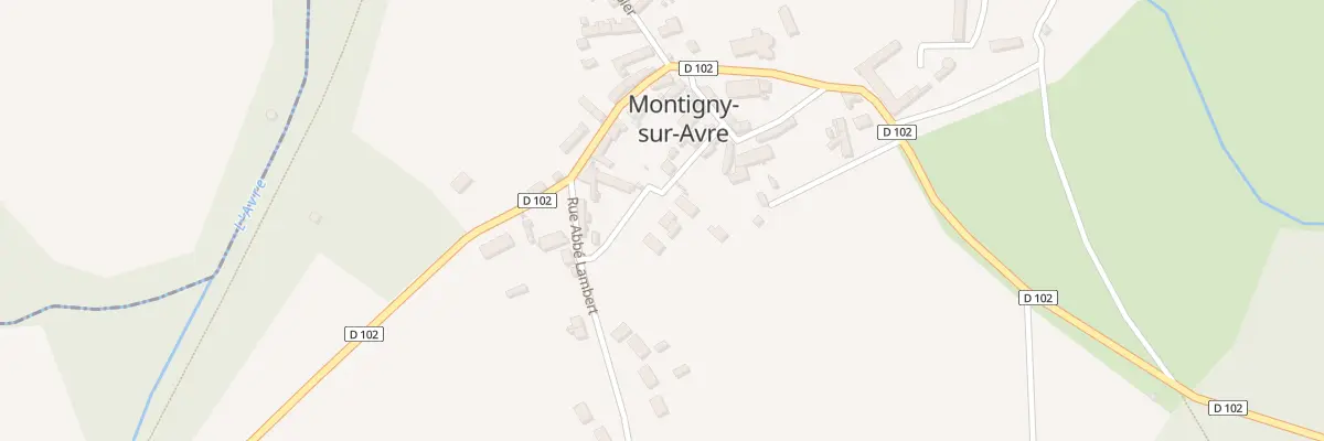 Plan du 85 Rue du Clos Polyte à Montigny-sur-Avre