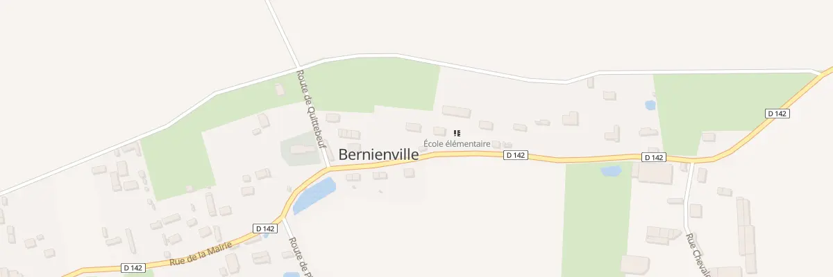 Plan du 5 Rue de l’Ecole à Bernienville