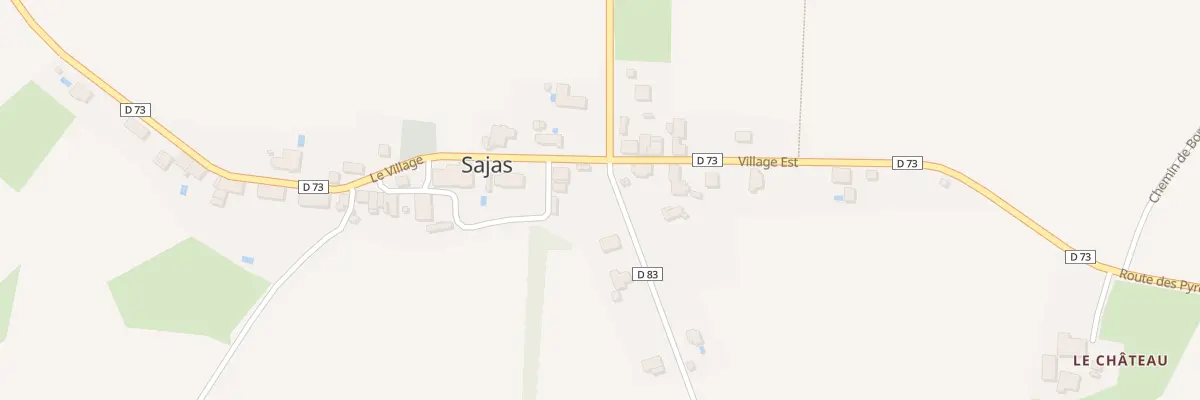Plan du 27 Le Village Sud à Sajas