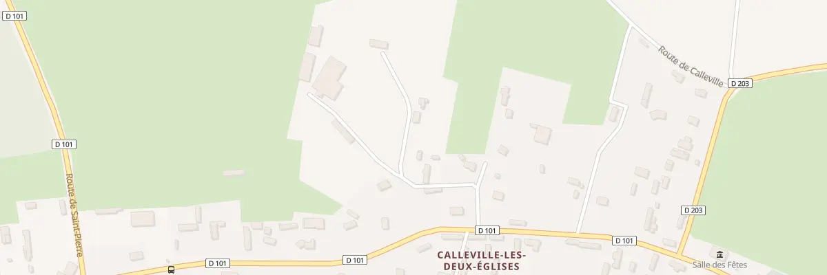 Plan du 5010 Le Village à Calleville-les-Deux-Églises