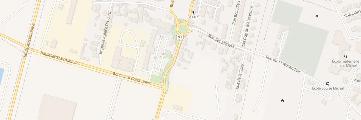 Plan du 1701 Rue Aristide Briand à Petit-Couronne