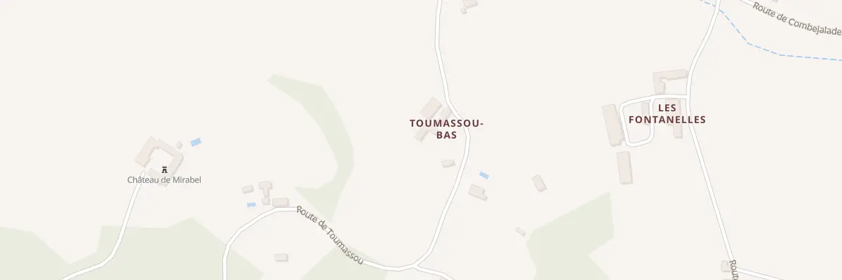 Plan du 69 Toumassou à Marnac