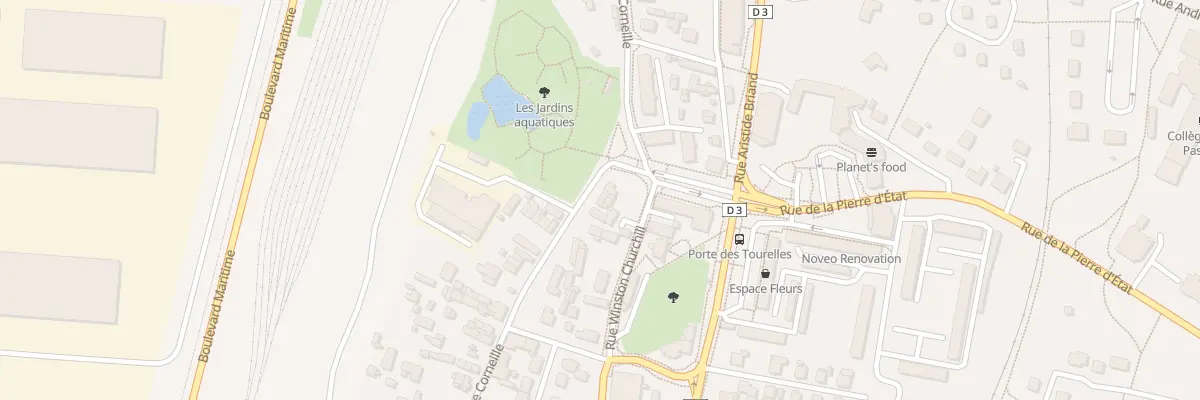 Plan du 643 Rue Pierre Corneille à Petit-Couronne