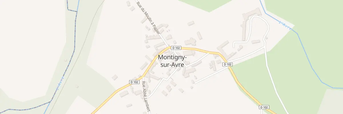 Plan du 9 Rue du Cabriolet à Montigny-sur-Avre