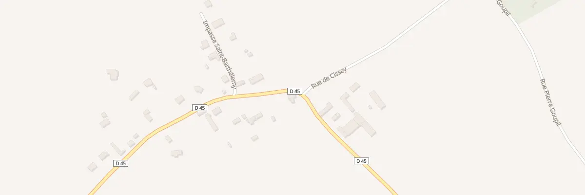 Plan du 5 Rue de Saint Ouen à Marbois