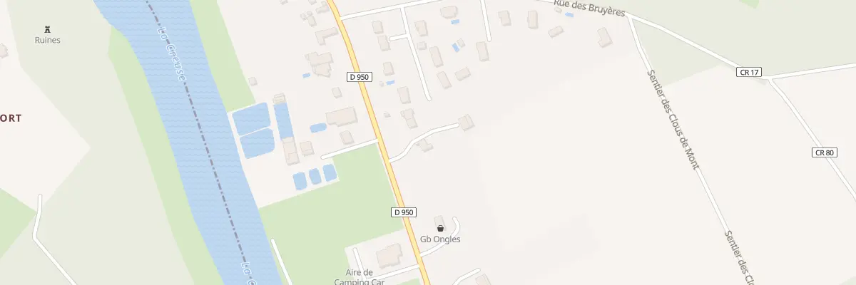 Plan du 49 Rte du Blanc à Pouligny-Saint-Pierre