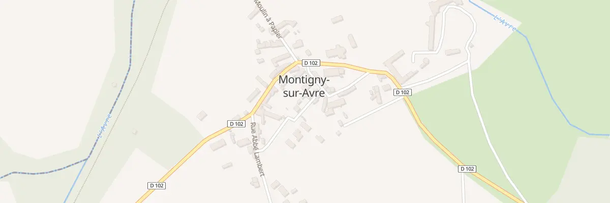 Plan du 152 Rue du Clos Polyte à Montigny-sur-Avre