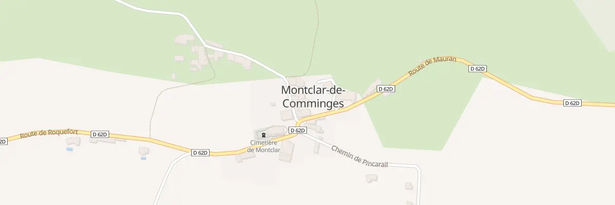 Plan du 15 Le Village à Montclar-de-Comminges