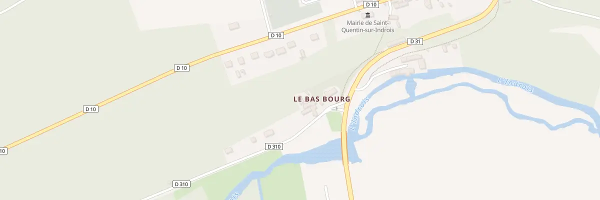 Plan du 3 Rte du Mage à Saint-Quentin-sur-Indrois