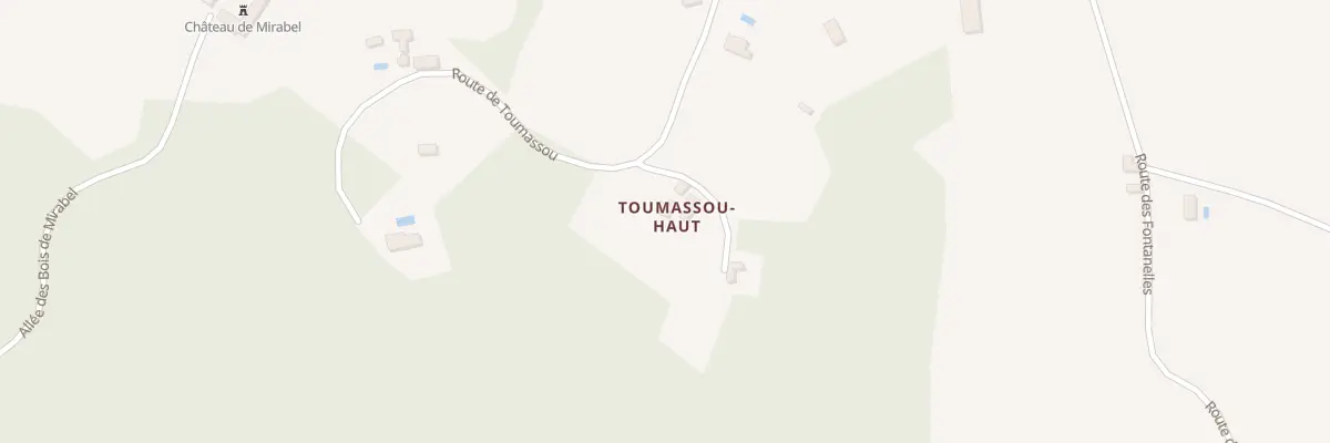Plan du 70 Toumassou à Marnac