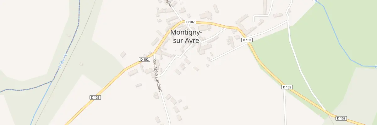 Plan du 98 Rue du Clos Polyte à Montigny-sur-Avre
