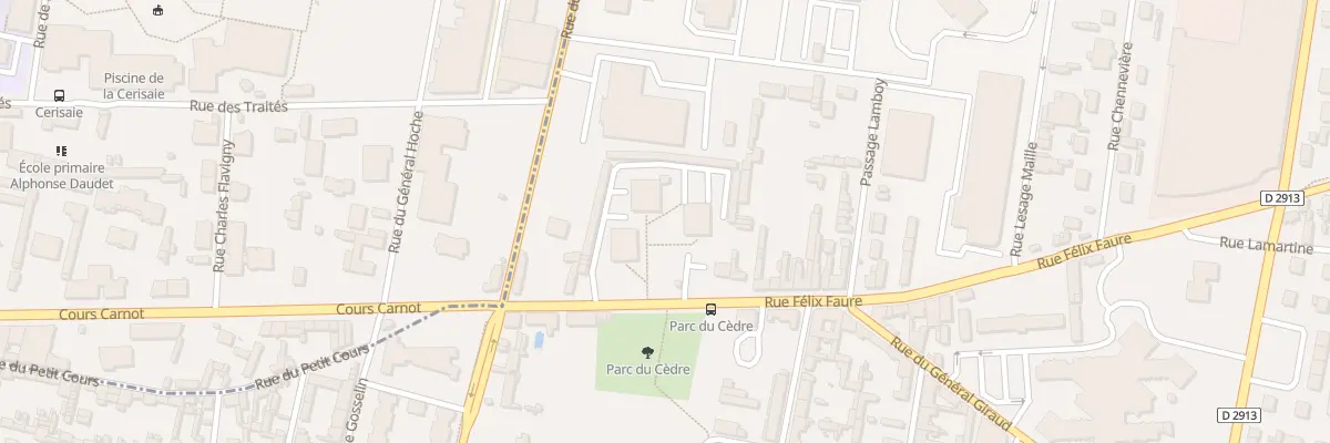 Plan du 1200 Rue Félix Faure à Caudebec-lès-Elbeuf