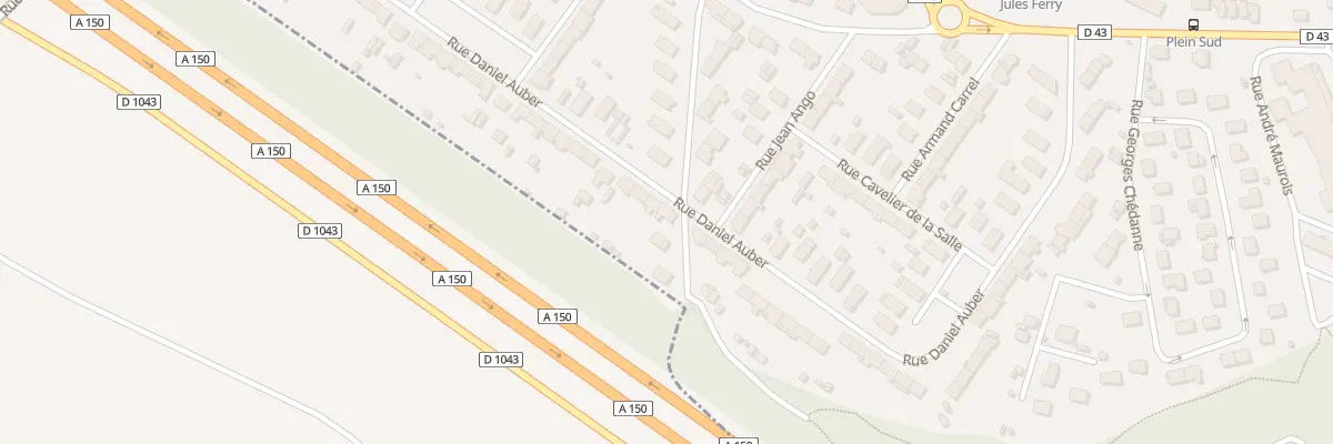 Plan du 73 Rue Daniel Auber à Maromme