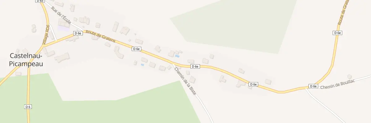 Plan du 5003F Village à Castelnau-Picampeau