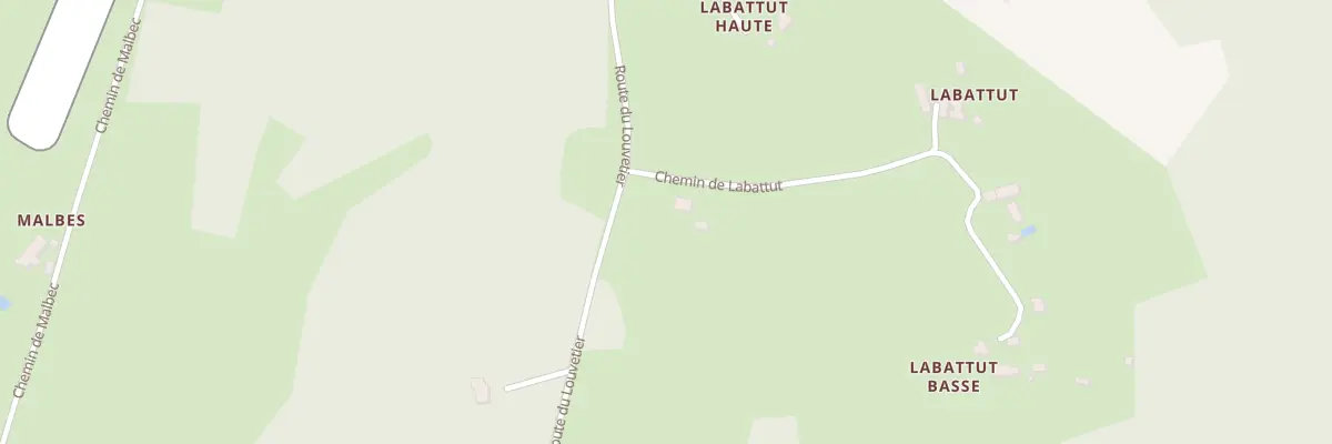 Plan du 90A Labattut-Basse à Fleurac