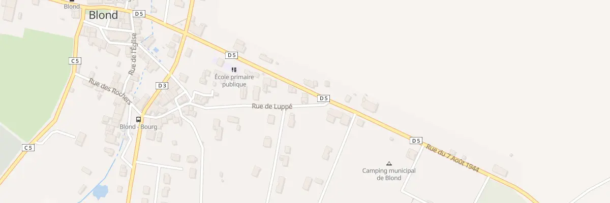 Plan du 17 Rue de Luppé à Blond