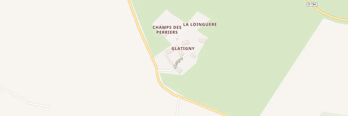 Plan du 7 Glatigny à Saintigny
