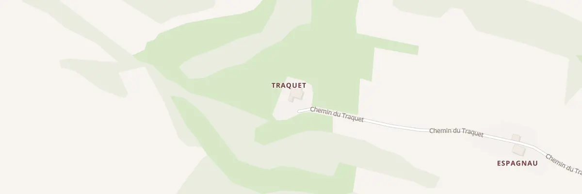 Plan du 1150 Che de Traquet au Pin-Murelet