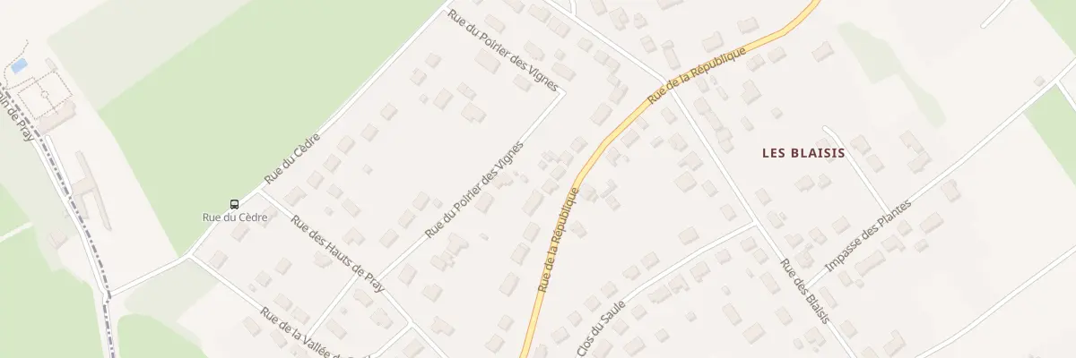 Plan du 58 Rue de la République à Chargé