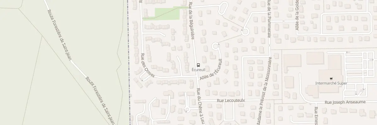 Plan du 6 All des Cèdres à Canteleu