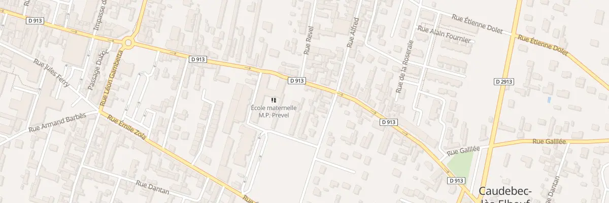 Plan du 117 Rue de la République à Caudebec-lès-Elbeuf