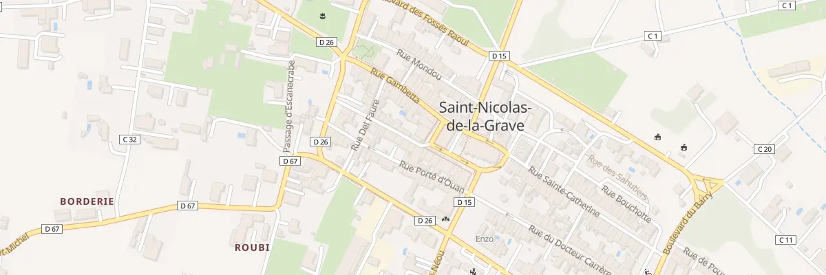 Plan du 18 Pl de la Halle à Saint-Nicolas-de-la-Grave