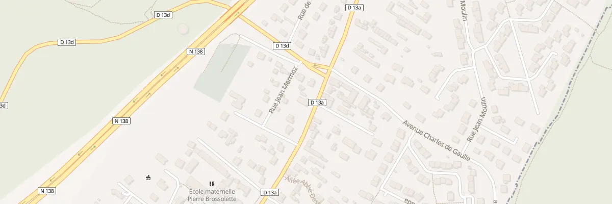 Plan du 13B Av Jean Lagarrigue à Grand-Couronne