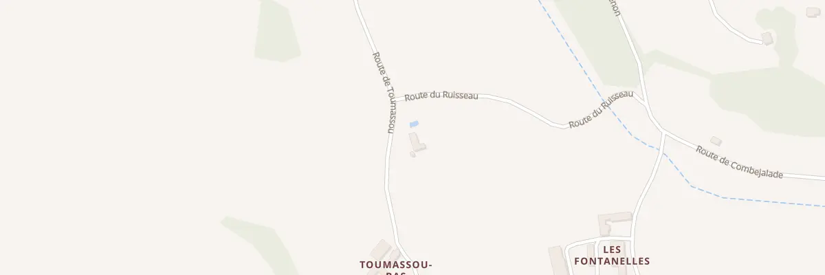 Plan du 91 Toumassou à Marnac