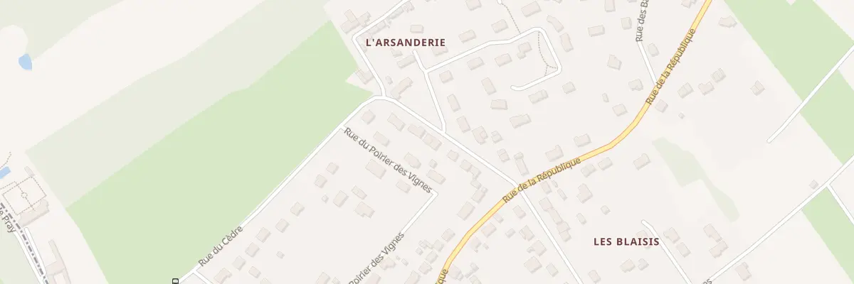 Plan du 5 Rue du Cèdre à Chargé