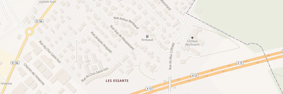 Plan du 29 Rue Guy de Maupassant à Grand-Couronne