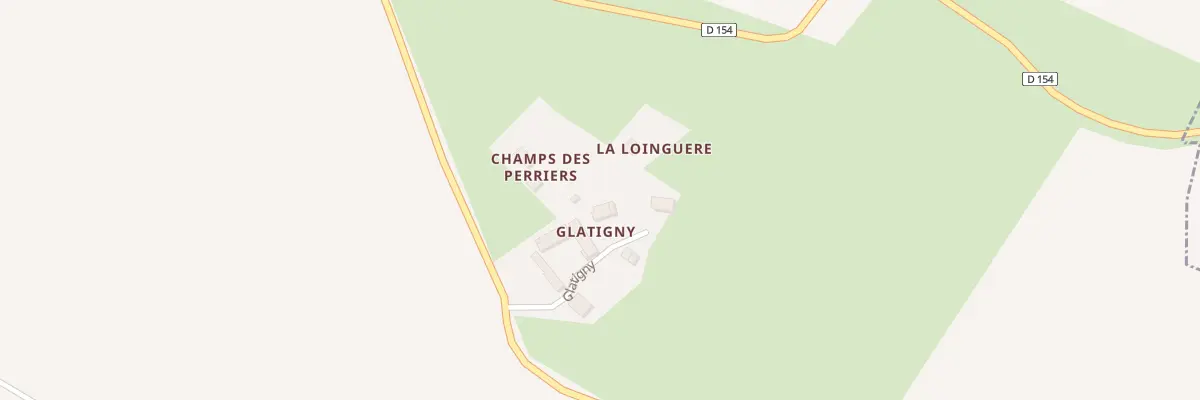 Plan du 11 Glatigny à Saintigny