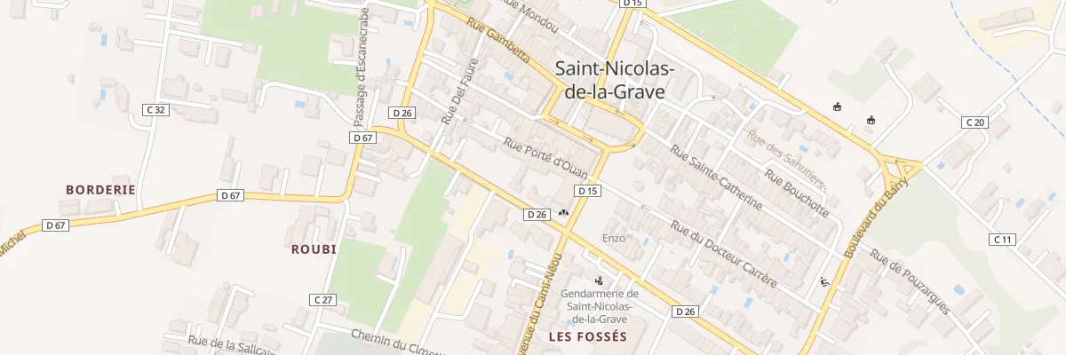 Plan du 9 Rue Porte d’Ouan à Saint-Nicolas-de-la-Grave
