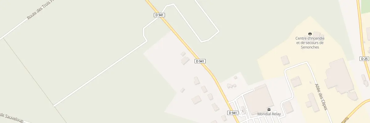 Plan du 75 Rue de la Férté-Vidame à Senonches