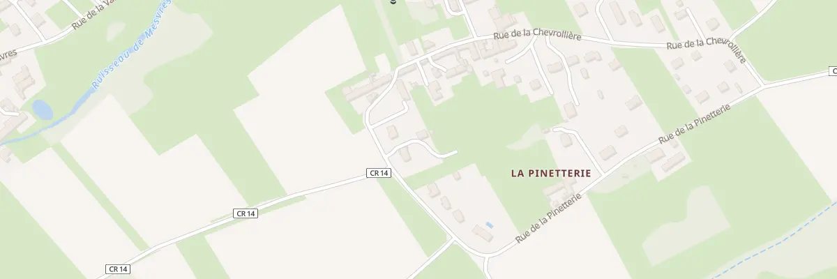 Plan du 15 Rue de la Pinetterie à Civray-de-Touraine