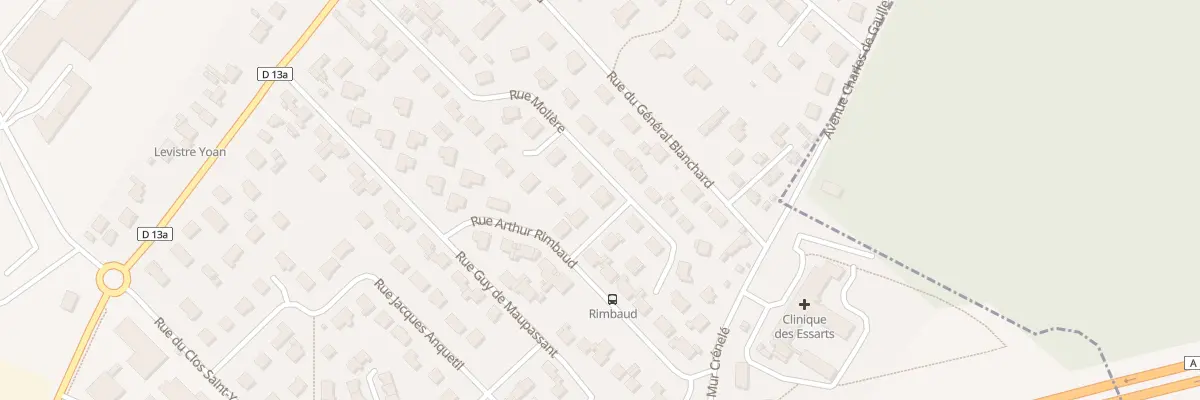 Plan du 25 Rue Molière à Grand-Couronne