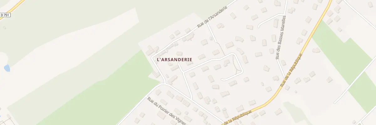 Plan du 1 Imp du Clos des Jardins à Chargé