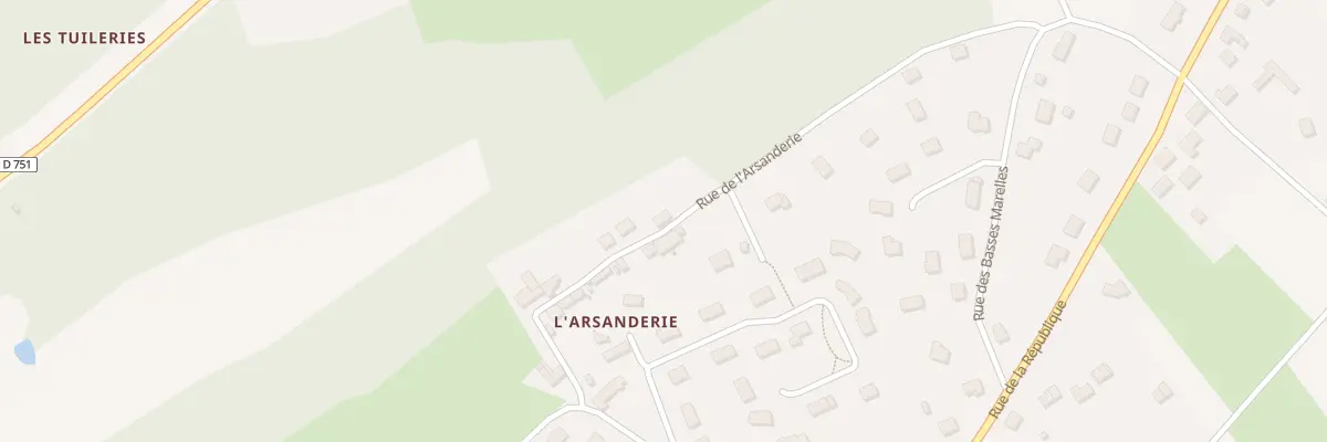 Plan du 38 Rue de l’Arsanderie à Chargé